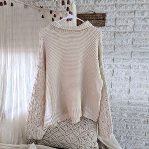 Universal Thread Chunky Knit Sweater, XXL